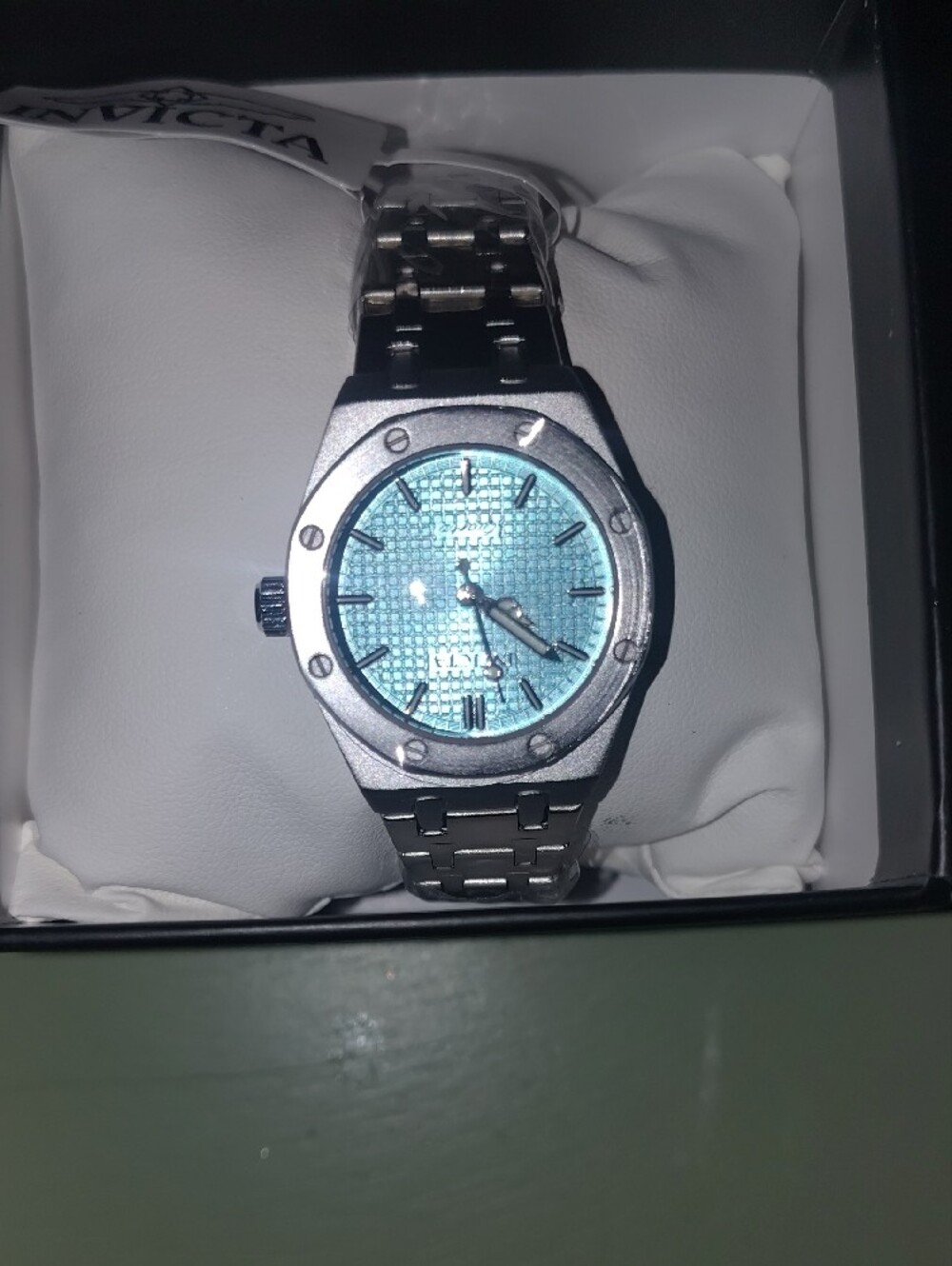 Invicta Yellow Watch Accessory Box with Logo - Picture 2 of 7